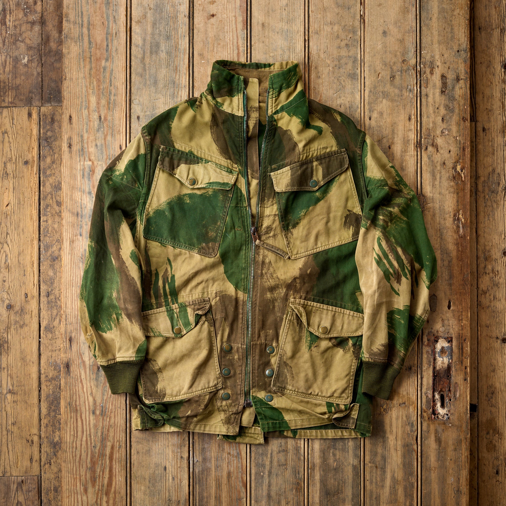 The British Army Post WWII Camo Denison Smock