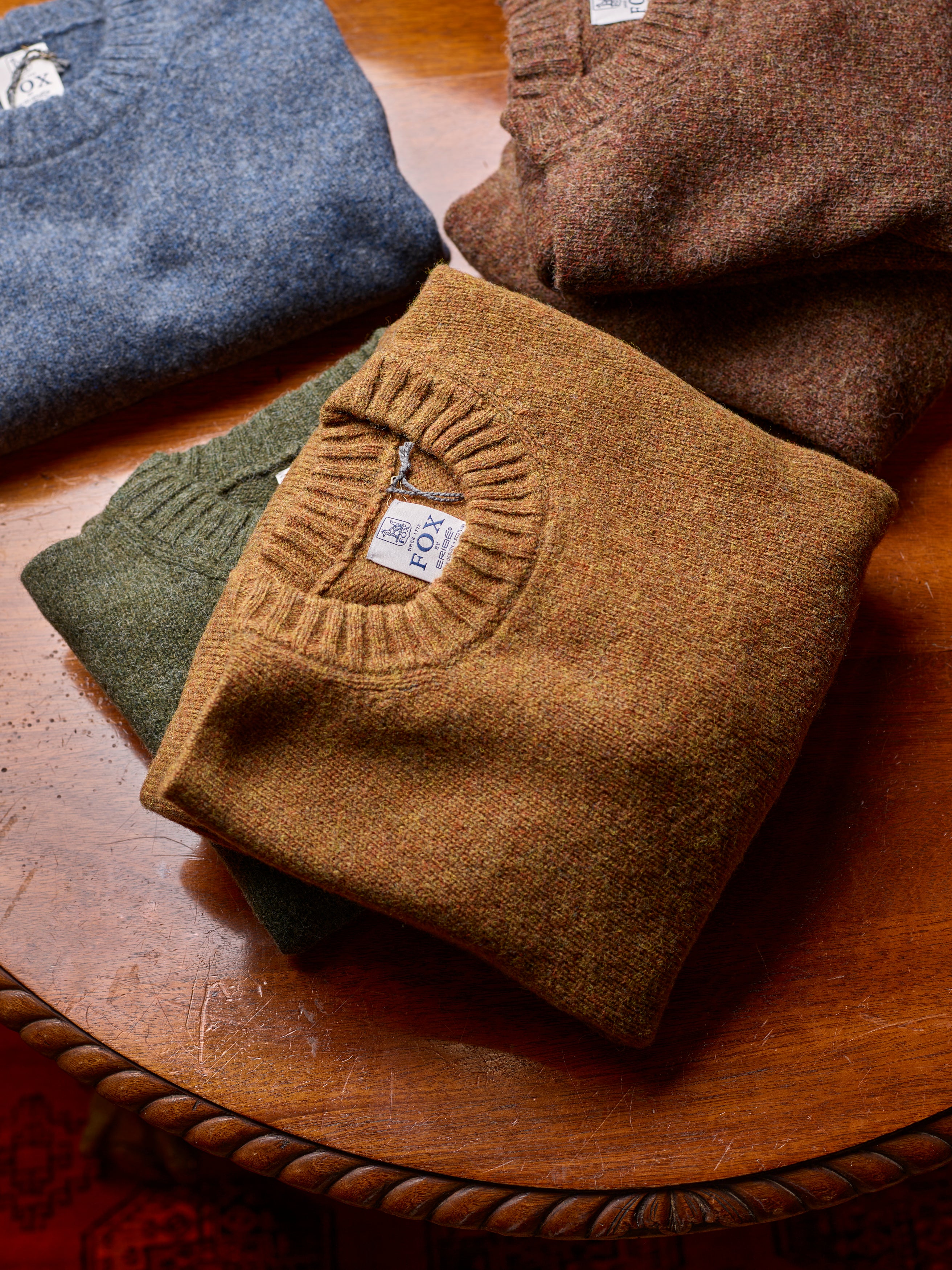 The Autumn Crew Neck Woollen Sweater