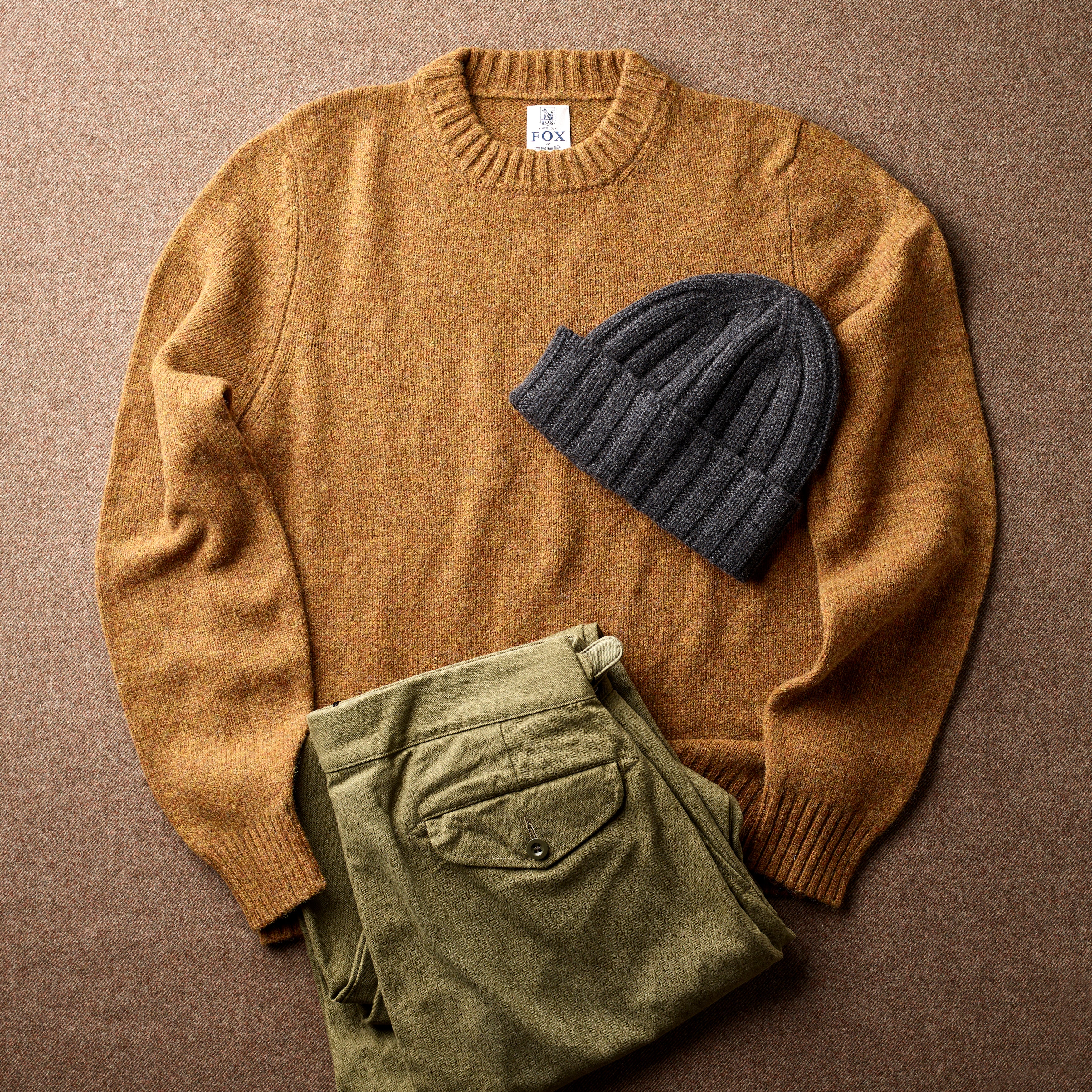 The Autumn Crew Neck Woollen Sweater