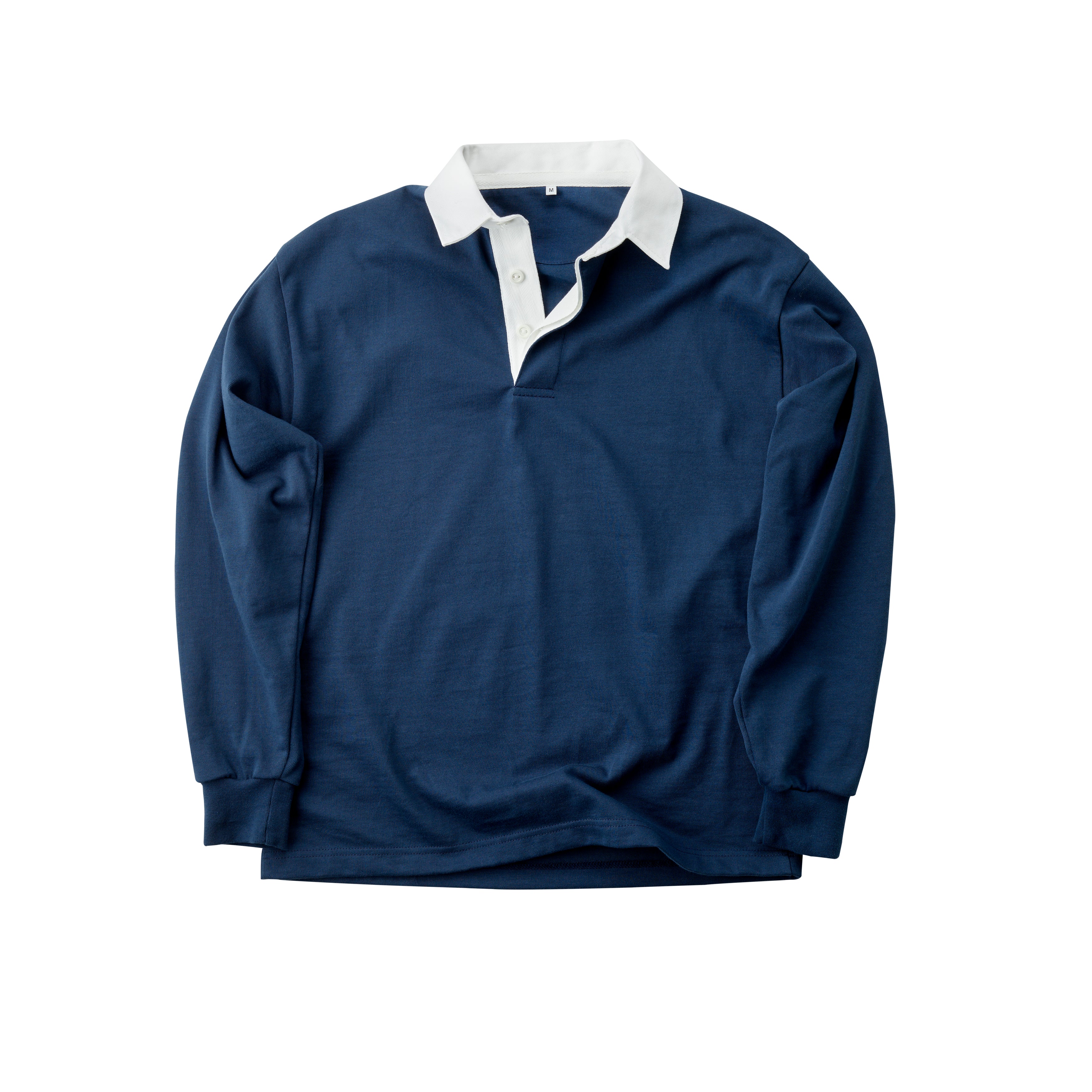 Fox Heritage Plain Rugby Shirt in Navy