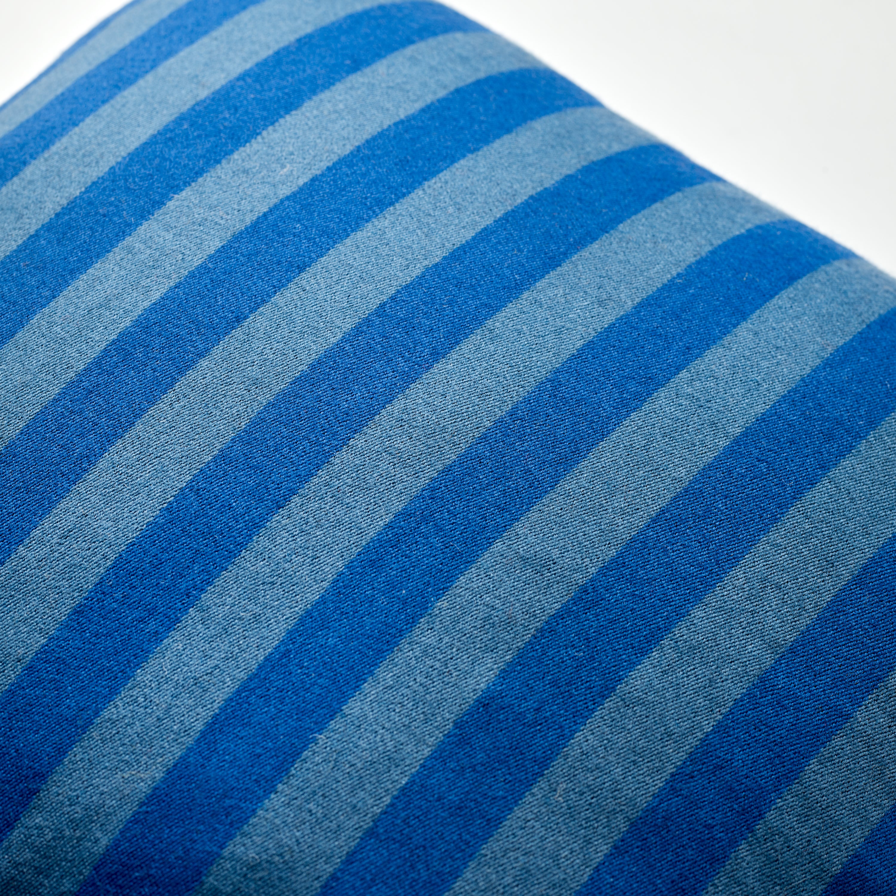 Fox Stripe Blue & Green Cushion Cover