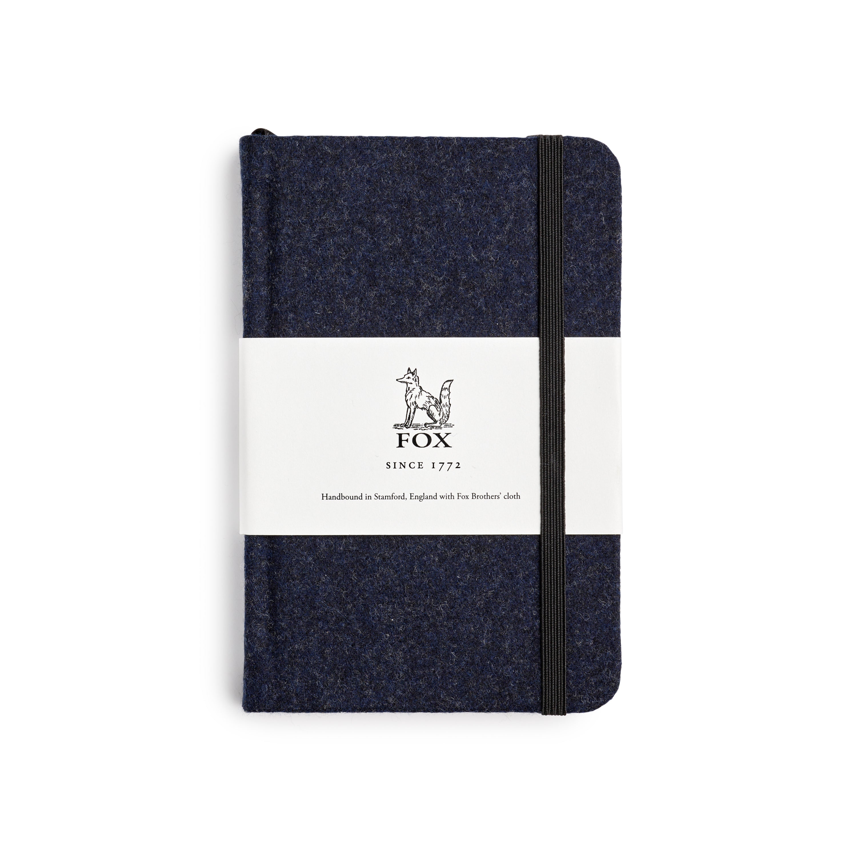 Fox Navy Flannel Pocket Notebook