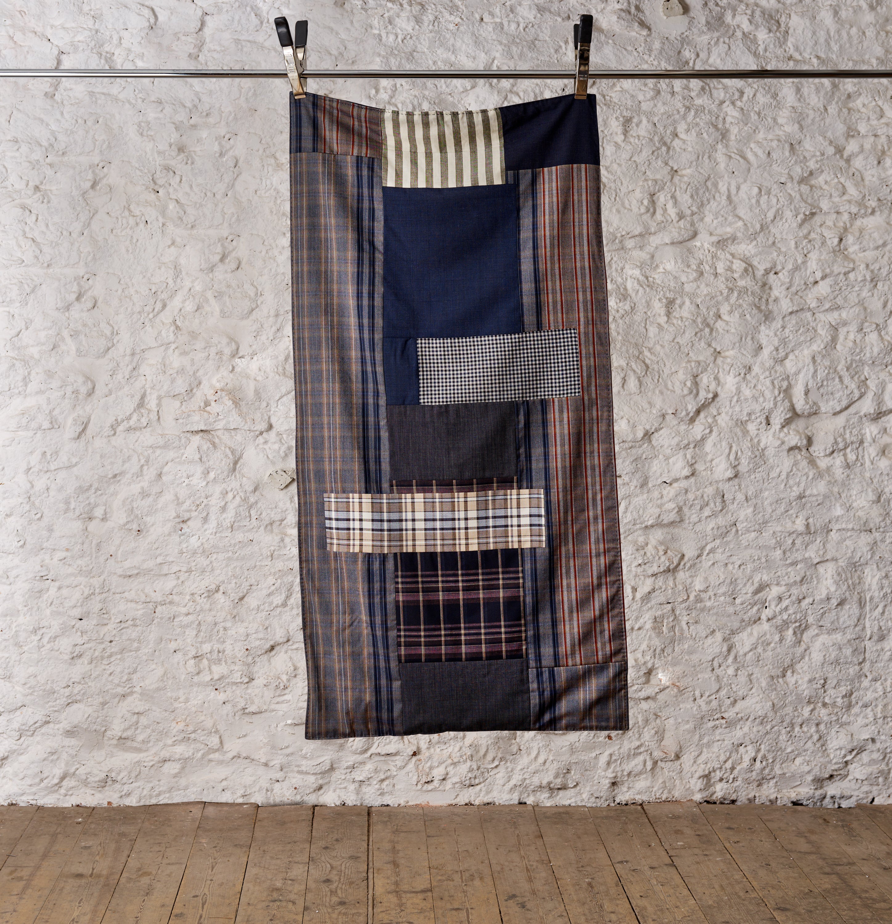 The Single Worsted Patchwork Throw