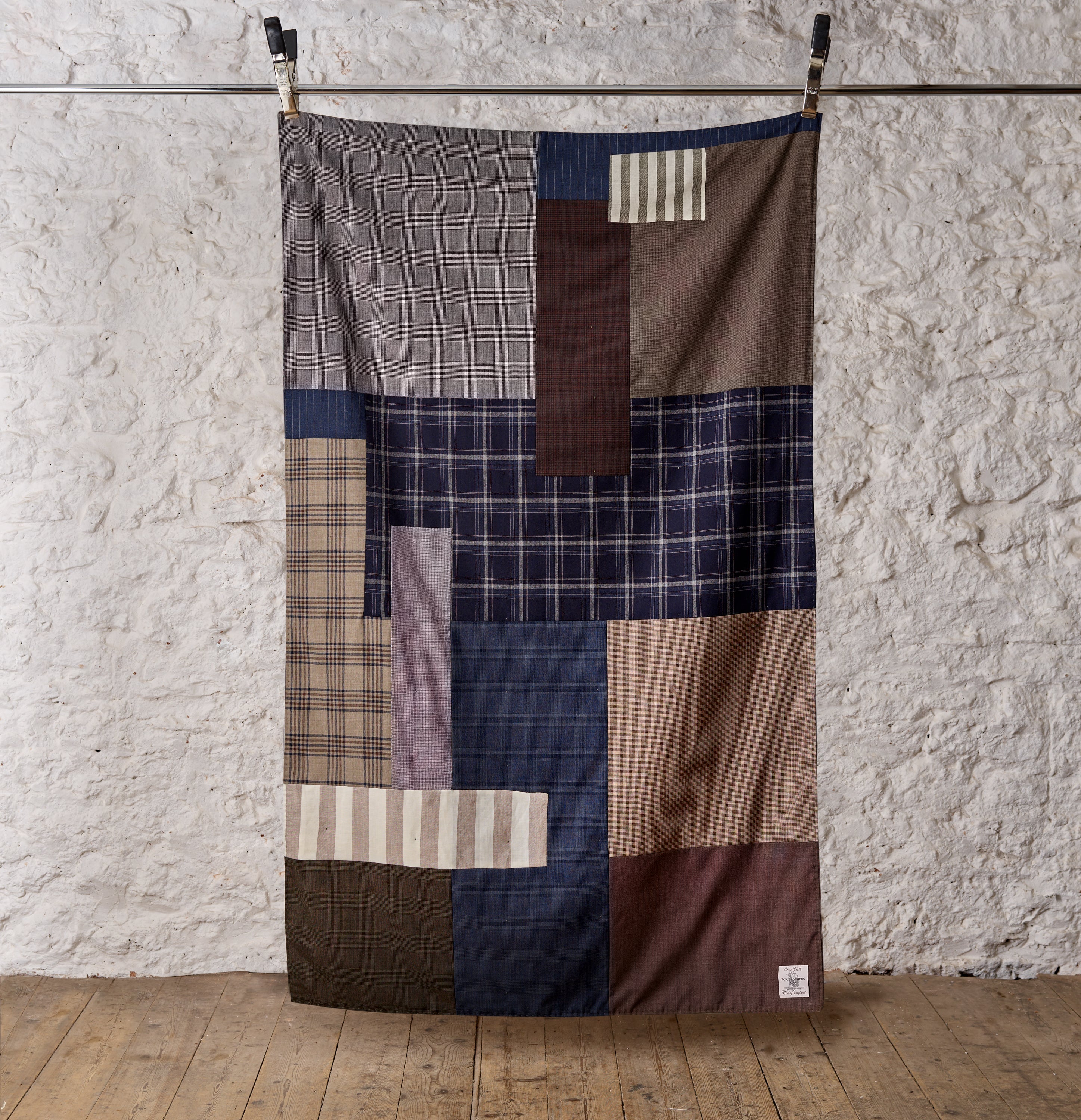 Outlets Patchwork quilted throw