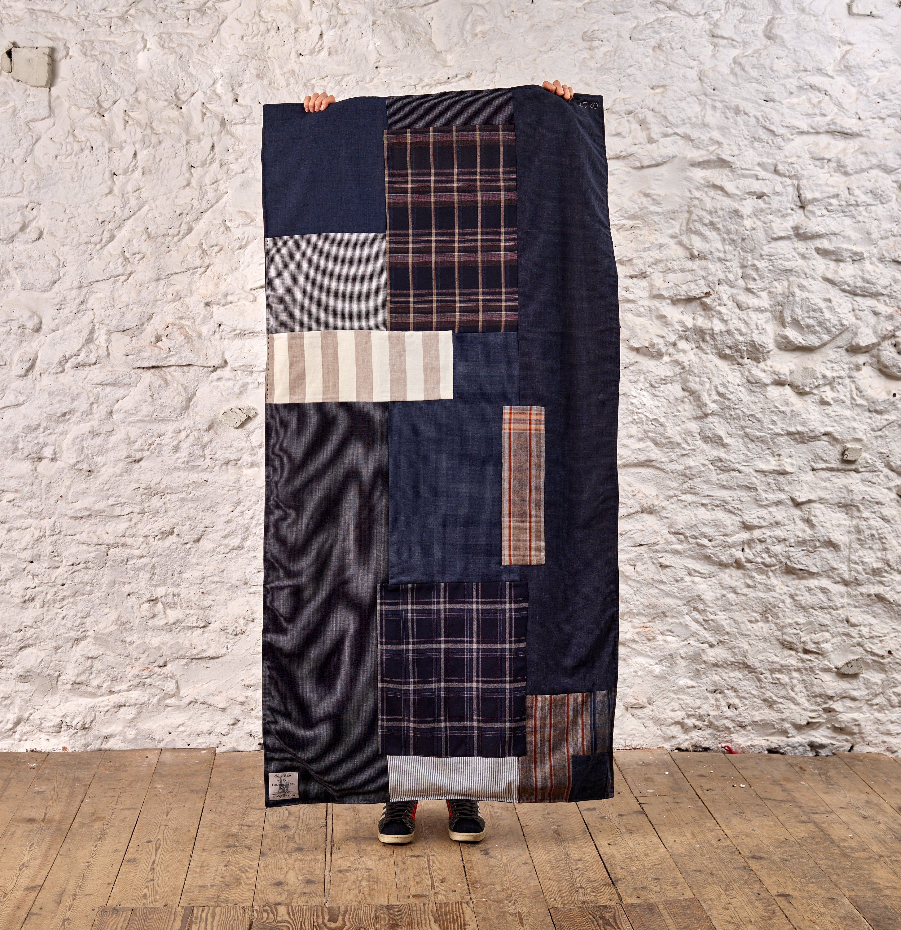 The Single Worsted Patchwork Throw