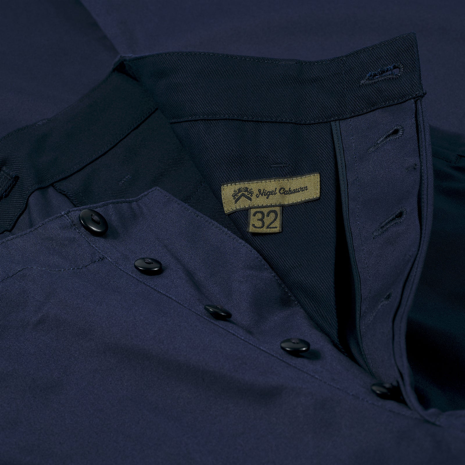 Nigel Cabourn Navy Chino Pants