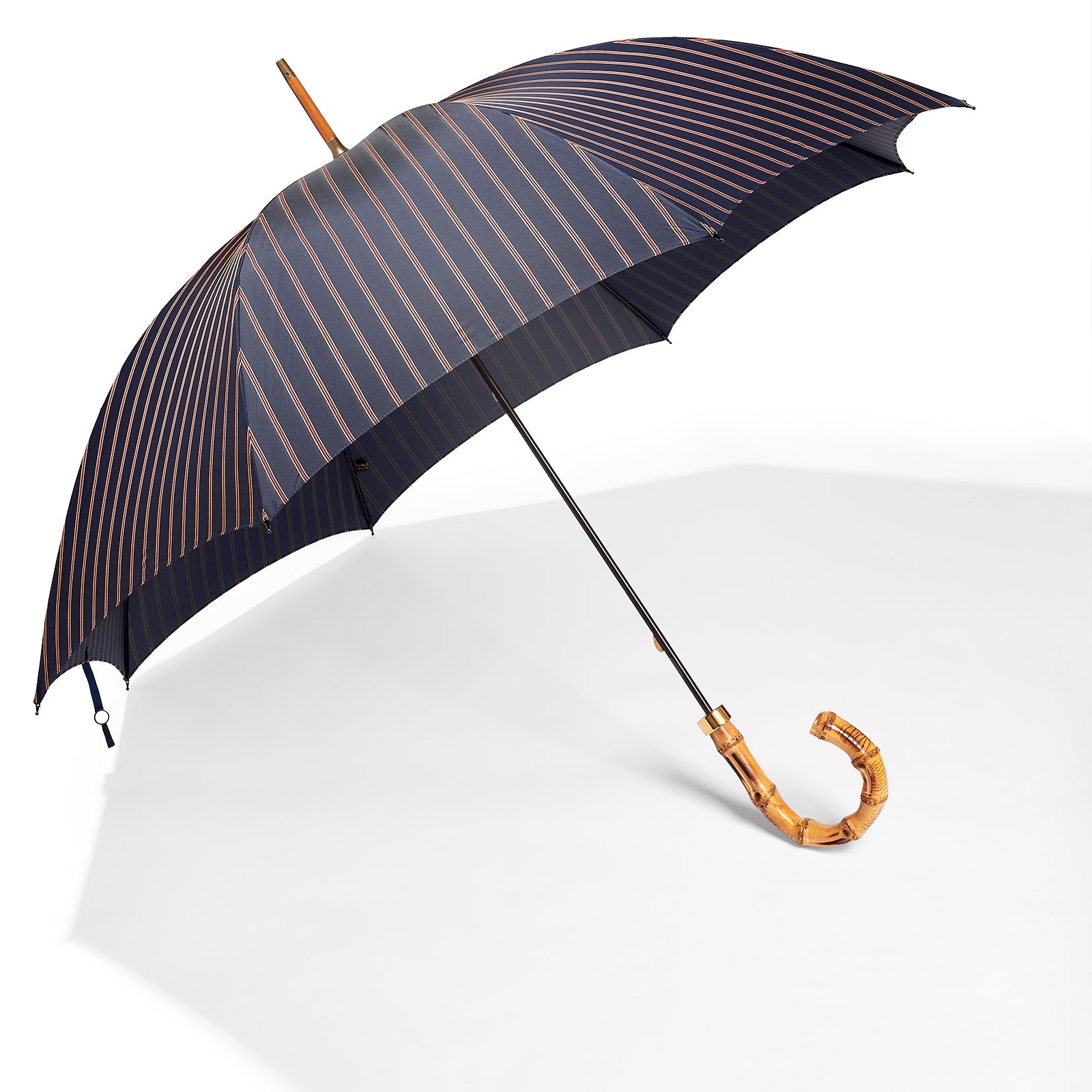 Fox Umbrellas Whangee Handle 1956 Edition Navy Umbrella